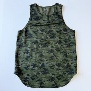 BYLT Basics Tech Tank Drop Cut Camouflage Large